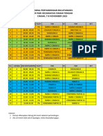 Jadwal Bulu Tangkis