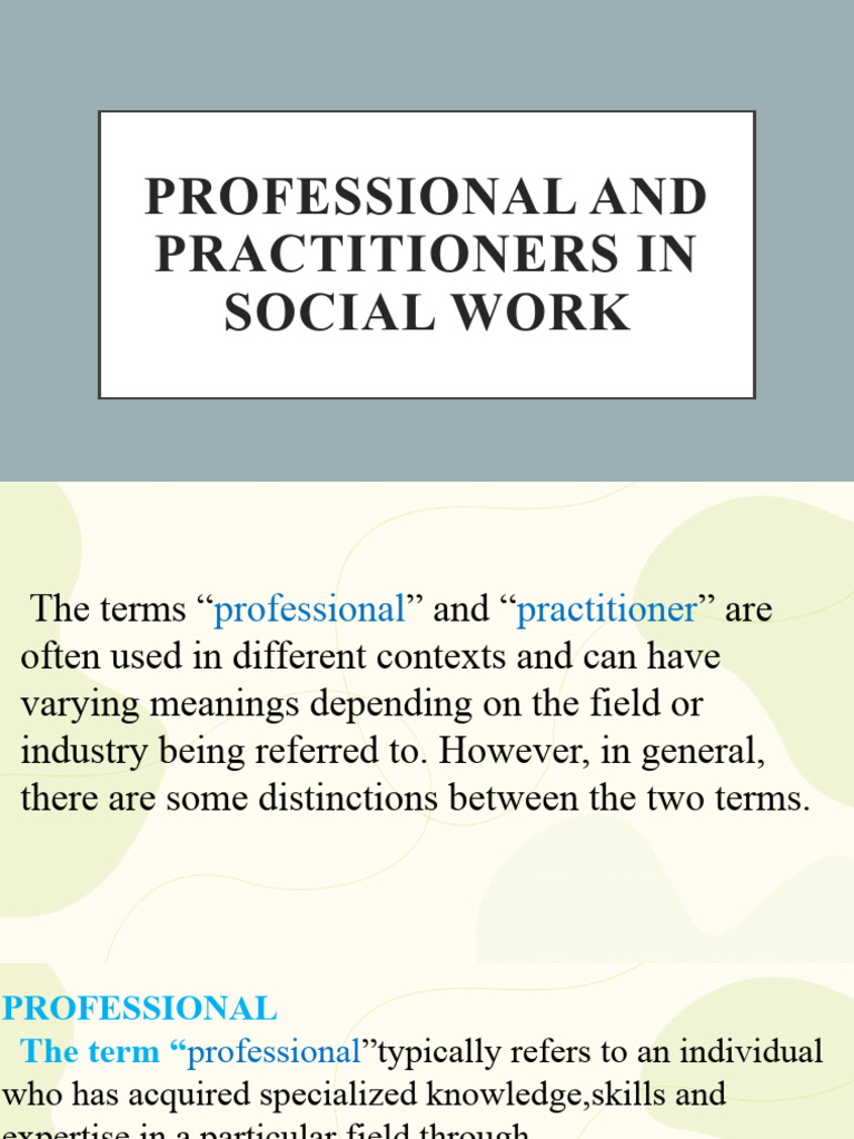 Presentation 2 PDF Social Work Palliative Care