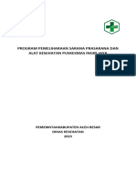 Program Pemeliharaan Sarana Prasarana Dan Alat Kesehatan Puskesmas Ingin Jaya 2023