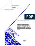 Universidade Federal Fluminense Centro de Estudos Gerais Programa DE Pós-Graduação EM Sociologia E Direito