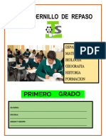 1o Cuaderno de Repaso de Telesecundaria