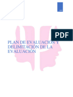 Plan de Evaluacion Psicopedagogica Niño 2