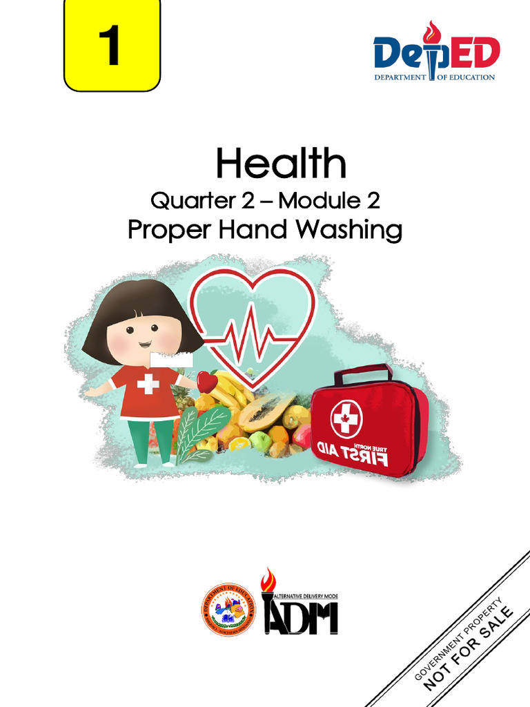 Health1 Q2 Module2 Proper Hand Washing Version3 Pdf