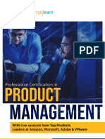 SP Jain Certification in Product Management V18