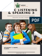 BASIC LISTENING and SPEAKING 3