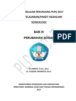 BAB IX Perubahan Sosial