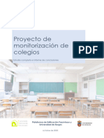 Proyecto de Monitorización de Colegios en El Curso 2017-2018 Plataforma de Edificación Passivhaus-Universidad de Burgos