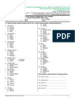 Soal PTS 2 B.inggris Kls 1