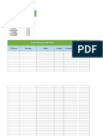 Plantilla de Control de Pagos A Proveedores