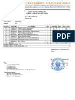 Kartu Hasil Studi (KHS) TAHUN AJARAN 2022/2023 Ganjil