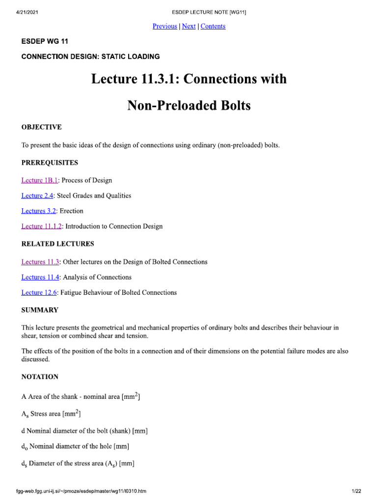 Lecture 11.3.1 Connections With | PDF