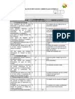 Lista de Chequeo Ambiental