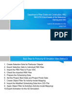 Guide To 4D Simulation For VDC Using Fuzor