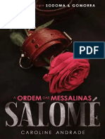 A Ordem Das Messalinas Salome Caroline A