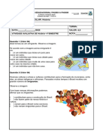 Avaliação AV1 de História 4°