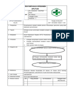 Sop Penyimpanan Spesimen Sputum