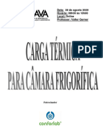 Apostila Carga Térmica para Câmara Frigorifica