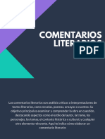 Comentarios Literarios