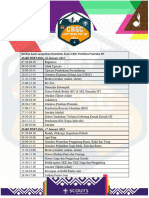 Rundown Acara Gelang Ajar Pembina Pramuka SIT