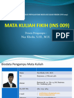 Kontrak Belajar & Pengantar MaKul Fikih - 1KPIB - Nur Kholis - 3