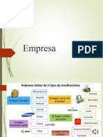 Empresa y Su Clasificacion