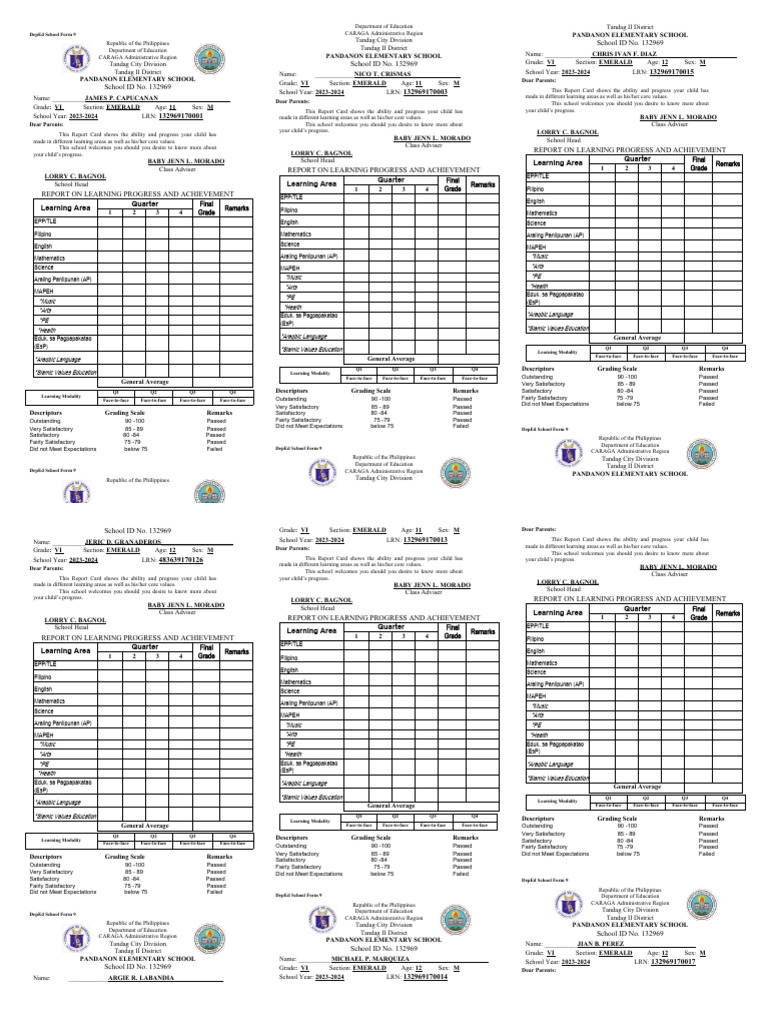 Deped school form 9 1 pdf schools social institutions