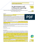 Article 1 - Corporate Governance and Financial Reporting