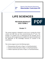 Grade 11 Life Sciences Revision Material Term 2 - 2023