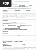 Solicitud de Planillas Complementarias CSS | PDF