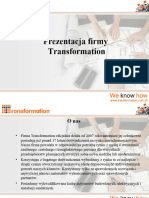 Transformation Prezentacja Ogólna I Referencje 2023 - PLM