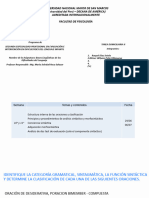 Tarea Domiciliaria II