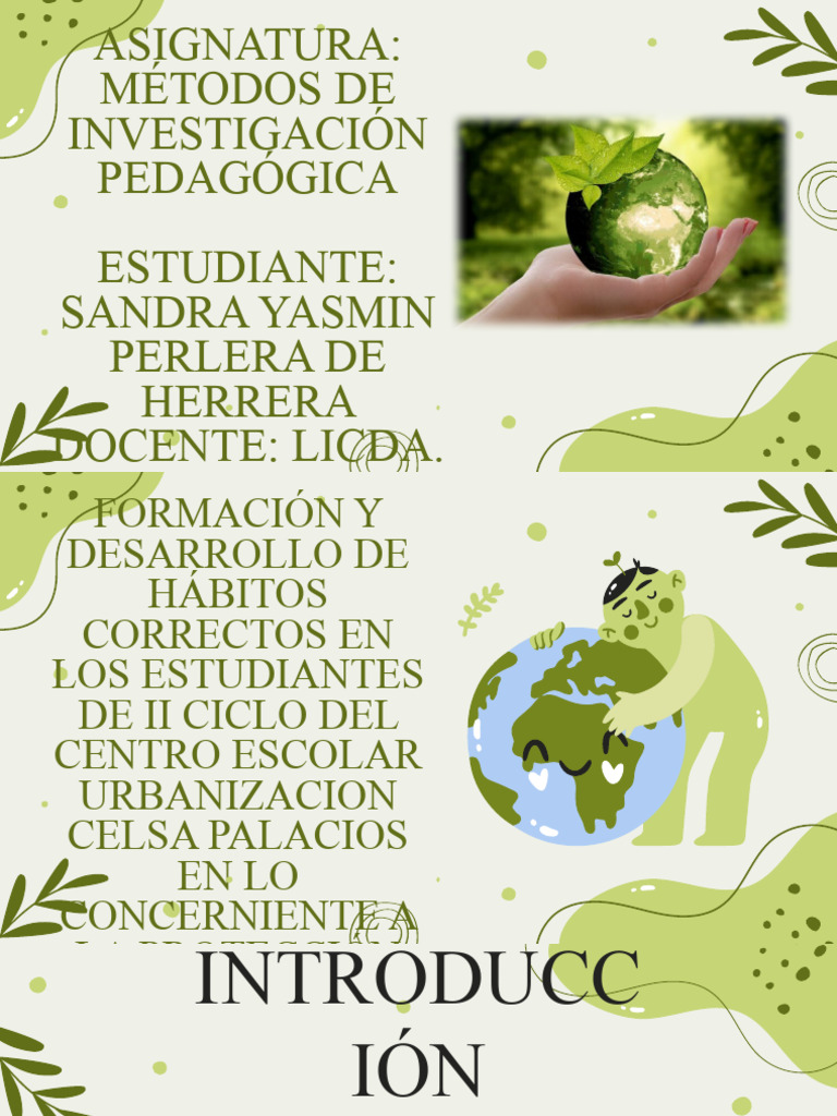 Presentación Medio Ambiente | Descargar gratis PDF | Entorno natural ...
