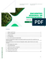 Guía Logística Encuentro Regional BOS+ Bolivia 2023