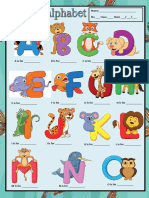 The Alphabet Animals Key 61086