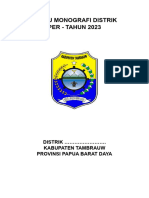 Format Monografi Distrik