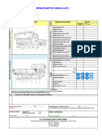 Pre-Start Up Check List Transporter - Update