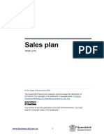 Sales Plan Template