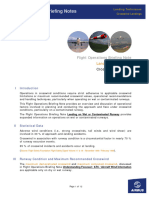 FOBN Crosswind Landings