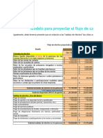 10 Modelo para Proyectar Flujo Caja