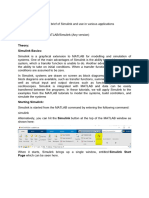 Brief of Simulink