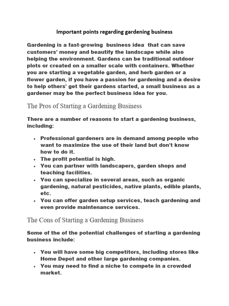 important-points-regarding-gardening-business-pdf-e-commerce-sales