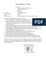 02 Format Surat Pernyataan Diri 10 Poin Seleksi PPPK Kemdikbudristek 2022 - Chesa