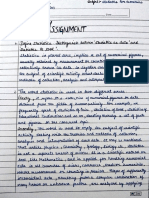 Statistics For Economics Assignment Twinkle