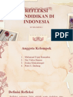 Refleksi Pendidikan Di Indonesia by Kelompok 2
