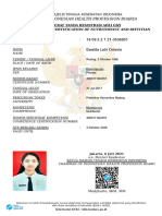 (The Indonesian Health Profession Board) : Registration Certification of Nutritionist and Dietitian