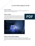 Day 4 Task: Basic Linux Shell Scripting For Devops Engineers