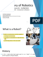 Lecture 1 Robotics