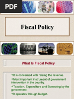 fiscal policy