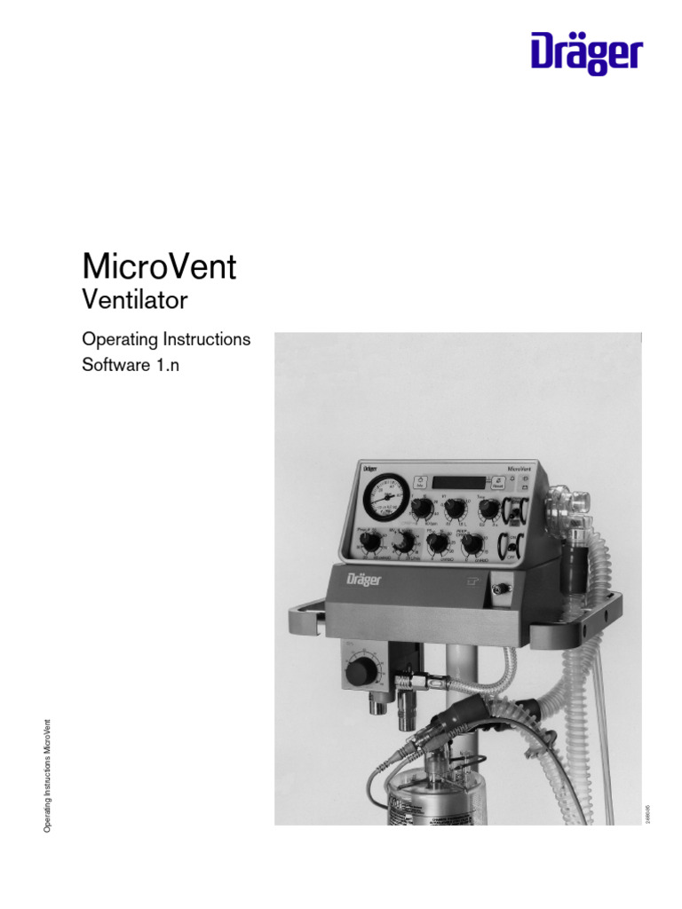 MicroVent Ventilator Operating Manual | PDF