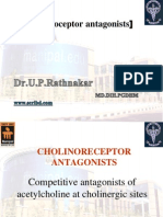 Pharmacology of cholinergic system 4 Anti-muscarinics